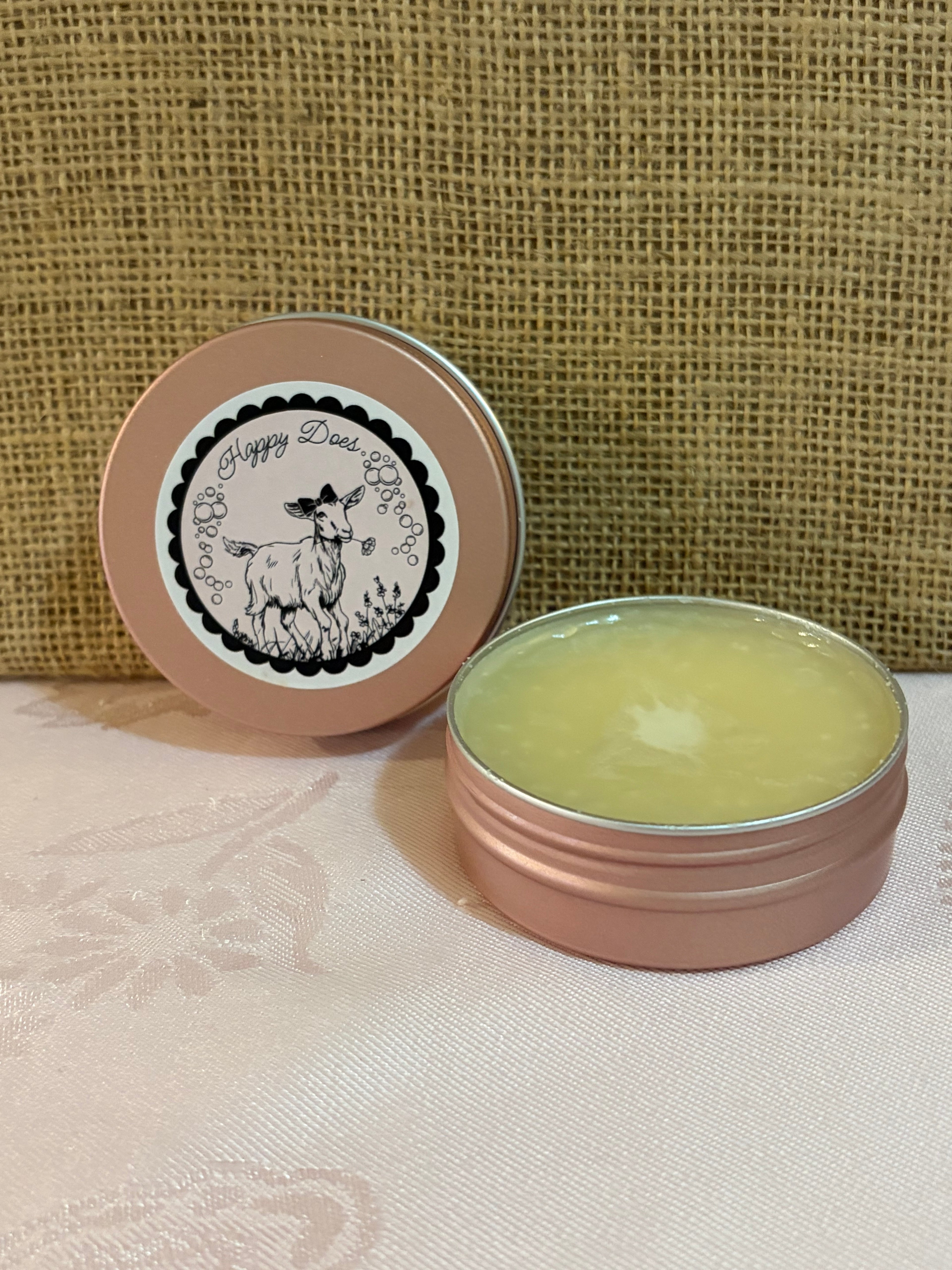 Body Butter Display, 2 ounces.